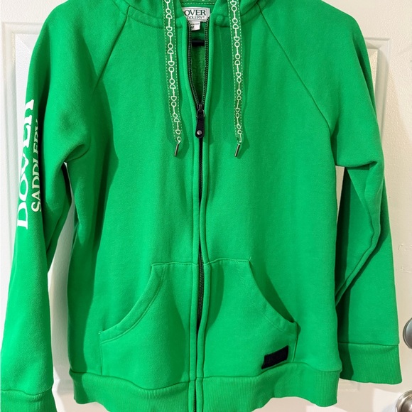 Dover Saddlery Sweaters - Dover Women's Green Hoodie Sweater